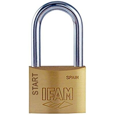 Set de 12 candados de latón Ifam SR30AL - 30mm, resistente y seguro Set de 12 candados de latón Ifam SR30AL - 30mm, resistente y seguro