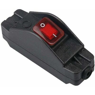 OEM Interruptor De Cable En Línea Crezuo Ip65 30a 220v, Pulsador Impermeable, Color Tomate. OEM Interruptor De Cable En Línea Crezuo Ip65 30a 220v, Pulsador Impermeable, Color Tomate.