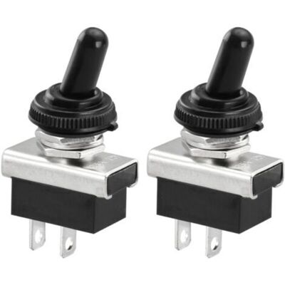 OEM Interruptor Basculante Metálico Impermeable Ip67 De 12 V Cc, 25 A, Spst, Para Tablero De Automóvil, 2 Pines. OEM Interruptor Basculante Metálico Impermeable Ip67 De 12 V Cc, 25 A, Spst, Para Tablero De Automóvil, 2 Pines.