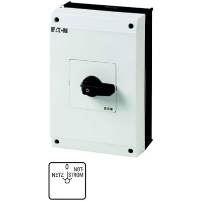 Interruptor Eaton T5B-4-8902/I4 - 4P, IP65, 63A, 22kW Interruptor Eaton T5B-4-8902/I4 - 4P, IP65, 63A, 22kW