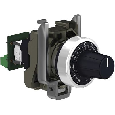 Schneider Electric - Harmony Xb4 - Potentiomètre Complet - Ø22 - 4,7kω - Raccordement Sur Bornier - Xb4bd912r4k7 Schneider Electric - Harmony Xb4 - Potentiomètre Complet - Ø22 - 4,7kω - Raccordement Sur Bornier - Xb4bd912r4k7