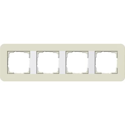 GIRA 0214417 - Marco de cubiertas Sand/Reinweiß - Switch Cover Frame GIRA 0214417 - Marco de cubiertas Sand/Reinweiß - Switch Cover Frame
