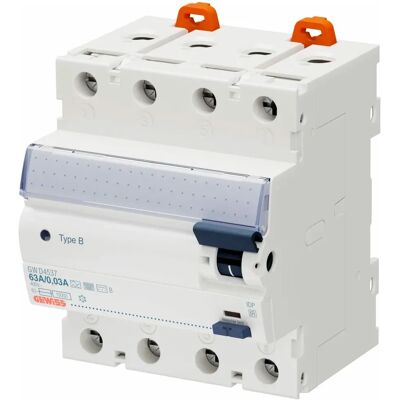 Gewiss Interruptor Diferencial – Idp 4p 63 A Immunity Tipo B Idn=0,03 – 4 Módulos, Gwd4537 Gewiss Interruptor Diferencial – Idp 4p 63 A Immunity Tipo B Idn=0,03 – 4 Módulos, Gwd4537