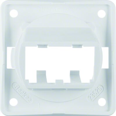 Placa De Montaje Berker Integro Flow Brillante Compatible Mini-com Placa De Montaje Berker Integro Flow Brillante Compatible Mini-com
