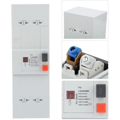 OEM Disyuntor Bipolar De 30-60 A Y 2 Polos – Protección De Circuitos Ca De 50 Hz/60 Hz – Capacidad De Ruptura De 8 Ka – Montaje Rápido En Riel Din – Life 30-60 A-crezuo OEM Disyuntor Bipolar De 30-60 A Y 2 Polos – Protección De Circuitos Ca De 50 Hz/60 Hz – Capacidad De Ruptura De 8 Ka – Montaje Rápido En Riel Din – Life 30-60 A-crezuo