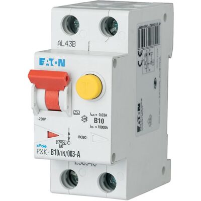 Eaton PXK - Interruptor diferencial 10A, Sensibilidad 30mA Eaton PXK - Interruptor diferencial 10A, Sensibilidad 30mA