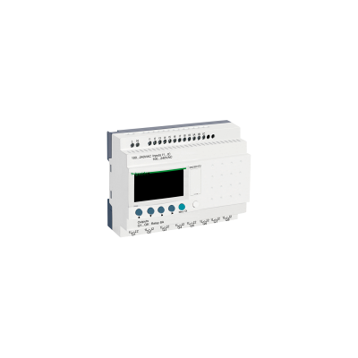 Schneider Electric Zelio Logic - Relais Intelligent Compact - 20e/s 100..240vca - Horloge - Affi. - Sr2b201fu Schneider Electric Zelio Logic - Relais Intelligent Compact - 20e/s 100..240vca - Horloge - Affi. - Sr2b201fu