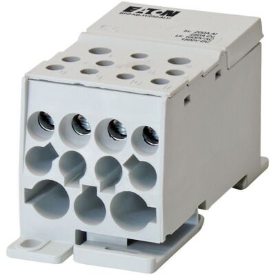 Bloque de Distribución Eaton BPZ-KB-11/250 - 250A, 1 Polo, Compacto Bloque de Distribución Eaton BPZ-KB-11/250 - 250A, 1 Polo, Compacto