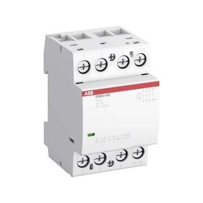 ABB Contactor ESB63-40N-01 63A 24V AC/DC - Contactores ABB Contactor ESB63-40N-01 63A 24V AC/DC - Contactores