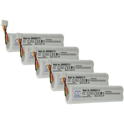 Vhbw 5x Batería Reemplaza Telenot Bp3, 100056112 Para Sistema De Alarma (1200 Mah, 6 V, Alcalina) Vhbw 5x Batería Reemplaza Telenot Bp3, 100056112 Para Sistema De Alarma (1200 Mah, 6 V, Alcalina)
