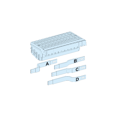 Schneider Electric PrismaSeT-P Modelo LVS04404 - Bloque de distribución Schneider Electric PrismaSeT-P Modelo LVS04404 - Bloque de distribución