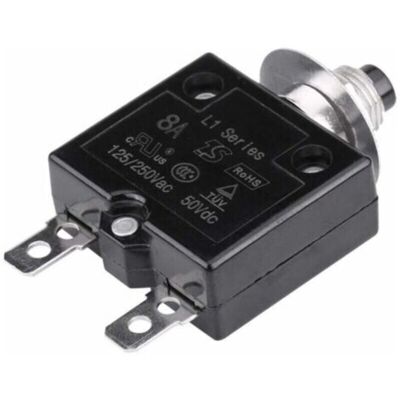 OEM Disyuntor, Interruptor Térmico De Rearme Manual, Disyuntor, Protector De Sobrecarga 5a/8a/10a/15a/18a/20a/30a (opcional) (8a)-crezuo OEM Disyuntor, Interruptor Térmico De Rearme Manual, Disyuntor, Protector De Sobrecarga 5a/8a/10a/15a/18a/20a/30a (opcional) (8a)-crezuo