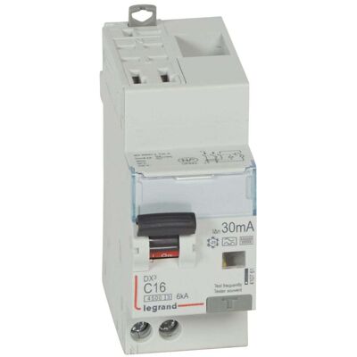 LEGRAND Dx³ Disjoncteur 1p+n Courbe C 16a 4,5/6ka Auto - Leg410761 LEGRAND Dx³ Disjoncteur 1p+n Courbe C 16a 4,5/6ka Auto - Leg410761