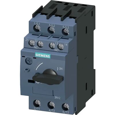 Siemens 3RV2011-1FA15 Interruptor de Motor Compacto Siemens 3RV2011-1FA15 Interruptor de Motor Compacto
