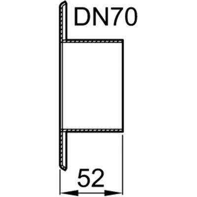 Aco Boquilla De Entrada Dn 70 Para Sinkamat-s/z De Va 1.4301, 0159.03.36 Aco Boquilla De Entrada Dn 70 Para Sinkamat-s/z De Va 1.4301, 0159.03.36