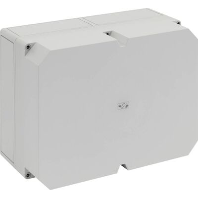 Caja universal gris de Spelsberg - IP66, Montaje en pared - 361x254x165mm Caja universal gris de Spelsberg - IP66, Montaje en pared - 361x254x165mm