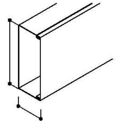 OBO Bettermann 6247148 conducto de cables de acero - 2000mm, 150mm, 64mm, Zincado, IP30 OBO Bettermann 6247148 conducto de cables de acero - 2000mm, 150mm, 64mm, Zincado, IP30