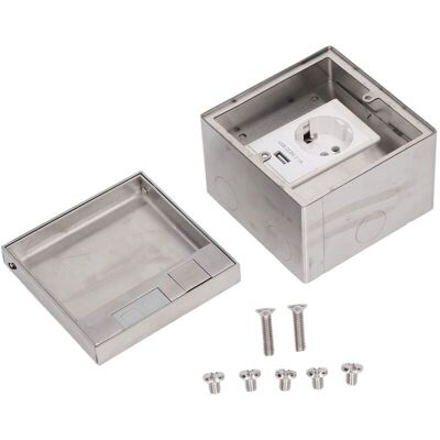 OEM Caja De Enchufes Empotrable Oculta, Toma De Corriente Integrada, Toma De Corriente Empotrada, Toma De Corriente De Suelo Con Puerto Usb, 250 V, Enchufe Europeo -crezuo OEM Caja De Enchufes Empotrable Oculta, Toma De Corriente Integrada, Toma De Corriente Empotrada, Toma De Corriente De Suelo Con Puerto Usb, 250 V, Enchufe Europeo -crezuo
