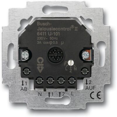 Busch-jaeger 6411 U-101 Actuador Negro Para Persianas Busch-jaeger 6411 U-101 Actuador Negro Para Persianas