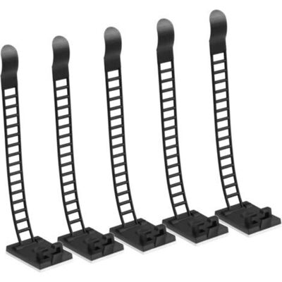 OEM 100 Clips Adhesivos Para Cables, Bridas Ajustables Para Cables, Abrazaderas Para Cables Para La Gestión De Cables -crezuo OEM 100 Clips Adhesivos Para Cables, Bridas Ajustables Para Cables, Abrazaderas Para Cables Para La Gestión De Cables -crezuo