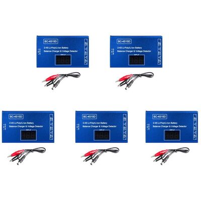 OEM Cargador De Equilibrio Para Baterías Lipo Li-ion Bc-4s15d (5 Unidades), Detector De Voltaje, Pantalla Lcd Digital, Cargador De Equilibrio Para Baterías Rc. OEM Cargador De Equilibrio Para Baterías Lipo Li-ion Bc-4s15d (5 Unidades), Detector De Voltaje, Pantalla Lcd Digital, Cargador De Equilibrio Para Baterías Rc.
