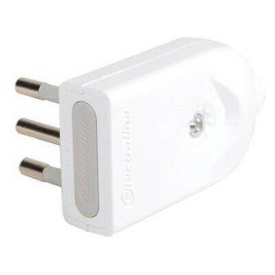 Enchufe Giratorio Electraline 10a 2p+e Blanco -71001 Enchufe Giratorio Electraline 10a 2p+e Blanco -71001