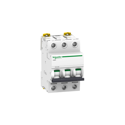 Schneider Electric - Acti9 iC60N - 3P - 0,5A - Interruptor Schneider Electric - Acti9 iC60N - 3P - 0,5A - Interruptor