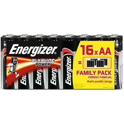 Energizer Batería AA Power 16-pack - Pilas Energizer Batería AA Power 16-pack - Pilas