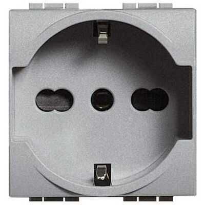 BTICINO Nt4140/16 Enchufe 2p+t 16a 250 V Ac Tech Livinglight BTICINO Nt4140/16 Enchufe 2p+t 16a 250 V Ac Tech Livinglight