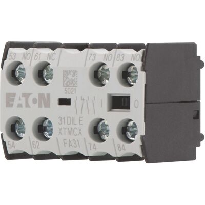 Eaton Contacto auxiliar - Montaje frontal - Módulo de contacto auxiliar Eaton Contacto auxiliar - Montaje frontal - Módulo de contacto auxiliar