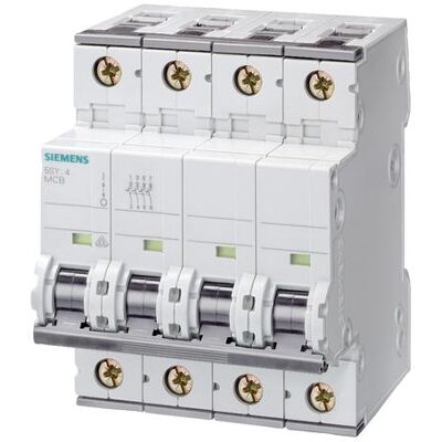 Interruptor Siemens - 16A 3+N - Protección eficaz Interruptor Siemens - 16A 3+N - Protección eficaz