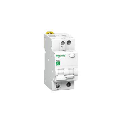 Schneider Electric R9D31220 - Interruptor automático de 20A, 1P+N, Curva C, 4500A, 30mA Schneider Electric R9D31220 - Interruptor automático de 20A, 1P+N, Curva C, 4500A, 30mA