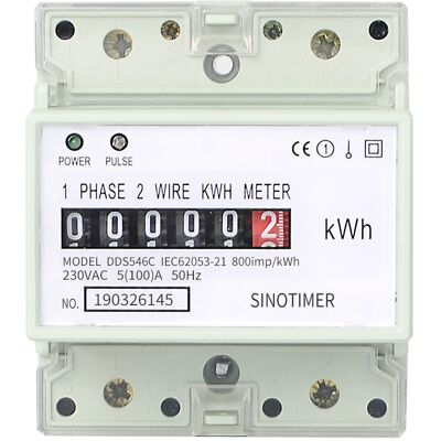 OEM Medidor De Energía Eléctrica Monofásico De Dos Hilos, Medidor De Kwh, Ca 220v 100a, Analógico, De Consumo Eléctrico, Vatímetro. OEM Medidor De Energía Eléctrica Monofásico De Dos Hilos, Medidor De Kwh, Ca 220v 100a, Analógico, De Consumo Eléctrico, Vatímetro.