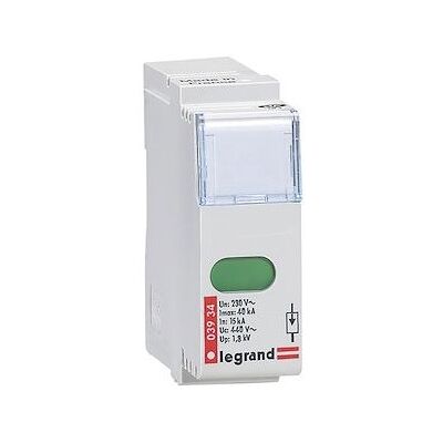 LEGRAND - 003934 - 40kA 400V - Protección contra sobretensiones LEGRAND - 003934 - 40kA 400V - Protección contra sobretensiones