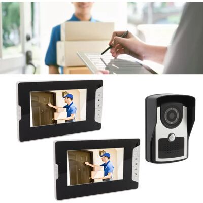 OEM Videoportero Con Dos Monitores Inteligentes, Carcasa De Aluminio-abs, Visión Nocturna Infrarroja, 16 Tonos De Llamada, Resolución De 800x480, Campo De Visión De 92° Para Uso Doméstico. OEM Videoportero Con Dos Monitores Inteligentes, Carcasa De Aluminio-abs, Visión Nocturna Infrarroja, 16 Tonos De Llamada, Resolución De 800x480, Campo De Visión De 92° Para Uso Doméstico.