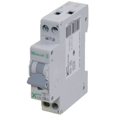 Interruptor Autom. 16a,1p+n,c Eaton 16a Pln6c161n Interruptor Autom. 16a,1p+n,c Eaton 16a Pln6c161n