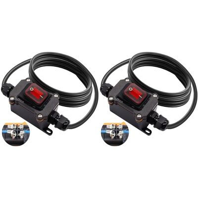 OEM Interruptor Basculante Enchufable Resistente Al Agua, 12 V Cc 20 A, 4 Pines, 2 Posiciones (encendido/apagado), Con Cable De 14 Awg, Apto Para Uso En Exteriores. OEM Interruptor Basculante Enchufable Resistente Al Agua, 12 V Cc 20 A, 4 Pines, 2 Posiciones (encendido/apagado), Con Cable De 14 Awg, Apto Para Uso En Exteriores.
