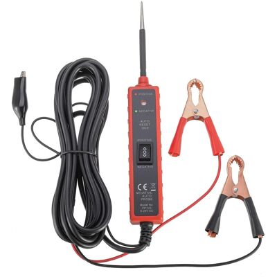 OEM Kit De Sondas Para Circuitos De Alimentación, Probador De Funciones Para Automóviles De 6-24 V, Con Luz Led, Detector De Circuitos, Probador De Voltaje, Probador De Luz Para Sistemas Eléctricos OEM Kit De Sondas Para Circuitos De Alimentación, Probador De Funciones Para Automóviles De 6-24 V, Con Luz Led, Detector De Circuitos, Probador De Voltaje, Probador De Luz Para Sistemas Eléctricos