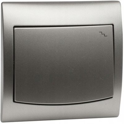 SHUMEE Interruptor De Escalera Empotrable Polmark Plata Łp-3v.sr 1 Unidad. SHUMEE Interruptor De Escalera Empotrable Polmark Plata Łp-3v.sr 1 Unidad.