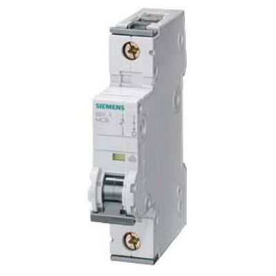Siemens 5SY5104-7 Interruptor de protección - 1 polo, 4A, AC/DC, 10kA Siemens 5SY5104-7 Interruptor de protección - 1 polo, 4A, AC/DC, 10kA