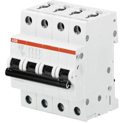ABB S204-B63 Interruptor 4P 63A - Protección eléctrica ABB S204-B63 Interruptor 4P 63A - Protección eléctrica