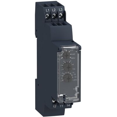 Schneider Electric RM17TU00 relé de supervisión de fase - Relé eléctrico Schneider Electric RM17TU00 relé de supervisión de fase - Relé eléctrico