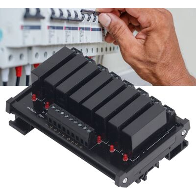 OEM Adecuado Para Relés De Estado Sólido De 8 Canales Tipo Carril Din Fiables, Entrada De 3-32 V Cc, Salida De 5-8 A, Salida De 24-480 V Ca OEM Adecuado Para Relés De Estado Sólido De 8 Canales Tipo Carril Din Fiables, Entrada De 3-32 V Cc, Salida De 5-8 A, Salida De 24-480 V Ca