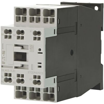 Contactor de potencia Eaton DILM25-11(RDC24) - 3 polos, 11 kW, 25 A Contactor de potencia Eaton DILM25-11(RDC24) - 3 polos, 11 kW, 25 A