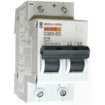 Schneider Merlin Gerin 20541 Disyuntor Modular Multi 9 C32hdc 2 P'Les 1 C Curva Schneider Merlin Gerin 20541 Disyuntor Modular Multi 9 C32hdc 2 P'Les 1 C Curva