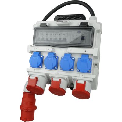 OEM Cuadro De Obra 4 Tomas Schuko 230v Y 3 Cee 400v 32a OEM Cuadro De Obra 4 Tomas Schuko 230v Y 3 Cee 400v 32a