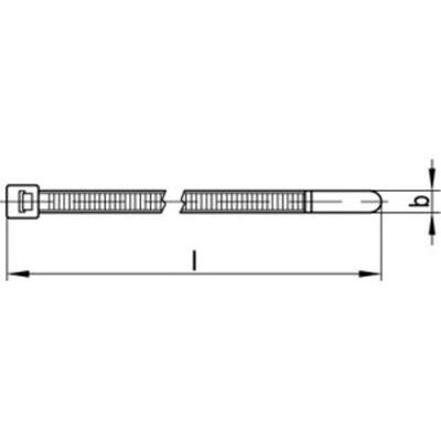 Bridas Hellermanntyton T120r Nylon 7.6 Mm 39 Cm Bridas Hellermanntyton T120r Nylon 7.6 Mm 39 Cm