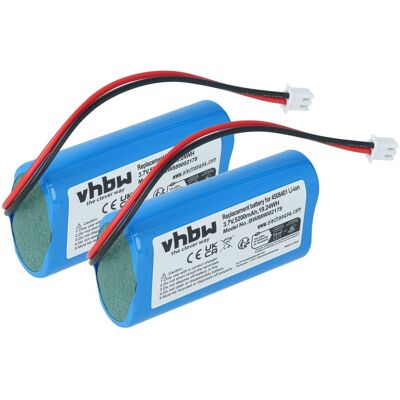 Vhbw 2x Batería Compatible Con Villeroy & Boch Seoul Micro, 2 Lámpara De Mesa / Mesita De Noche (5200 Mah, 3,7 V, Li-ion) Vhbw 2x Batería Compatible Con Villeroy & Boch Seoul Micro, 2 Lámpara De Mesa / Mesita De Noche (5200 Mah, 3,7 V, Li-ion)