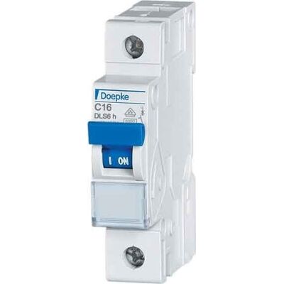 Interruptor Doepke 32A - IP20 - 6kA - Industrial/Residencial Interruptor Doepke 32A - IP20 - 6kA - Industrial/Residencial