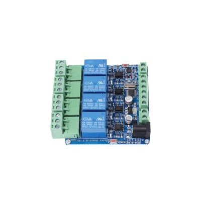 OEM Placa De Relés De 4 Canales, Velocidad De 9600 Baudios, Relé, Componentes De Control Industrial Para Suministros, Stm8s103f3 OEM Placa De Relés De 4 Canales, Velocidad De 9600 Baudios, Relé, Componentes De Control Industrial Para Suministros, Stm8s103f3